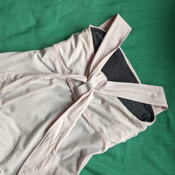 Lululemon Reversible Pink/Gray Adjustable Jersey Midi Dress - Picture 6 of 16